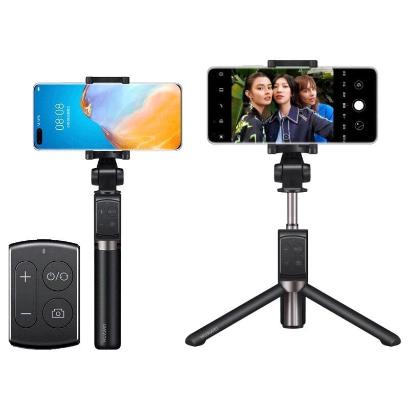 Selfie stick e tripé Bluetooth Huawei CF15R Pro Pau de selfie Bluetooth e tripé da Huawei