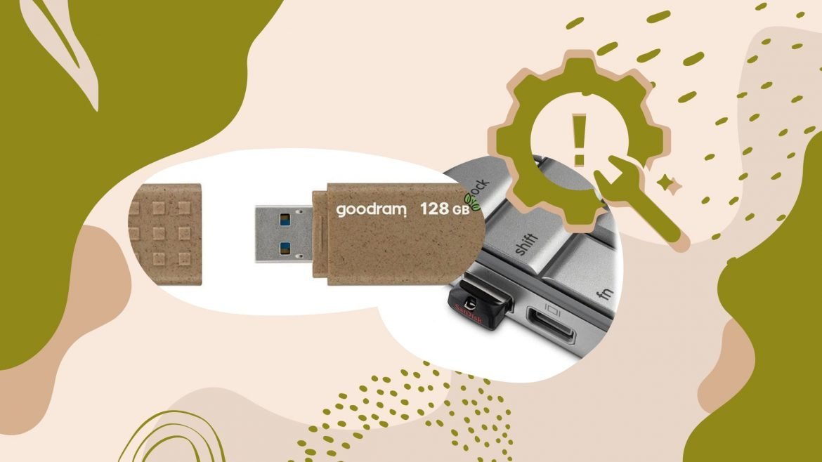 Como resolver problemas com pen drives / USB pens
