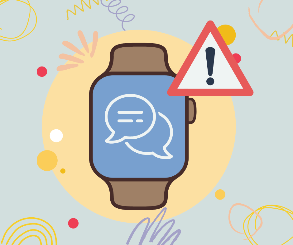Problemas com mensagens no Apple Watch