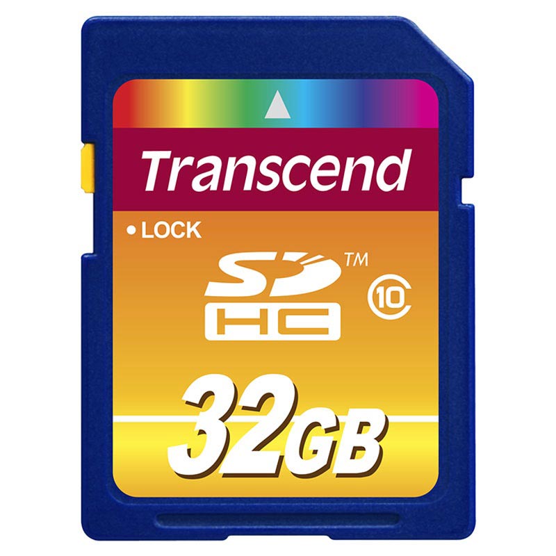 Cartão de memória SD da Transcend