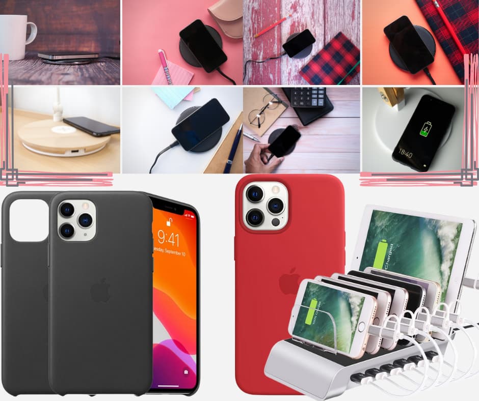 Bolsas e Capas Apple para iPhone Suportes e carregadores sem fio para iPhone