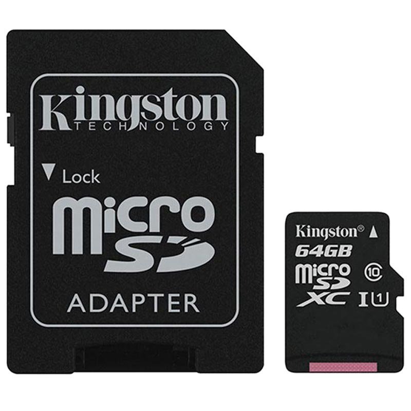 Cartão de memória Kingston MicroSDHC/MicroSDXC Cartão de memória Kingston