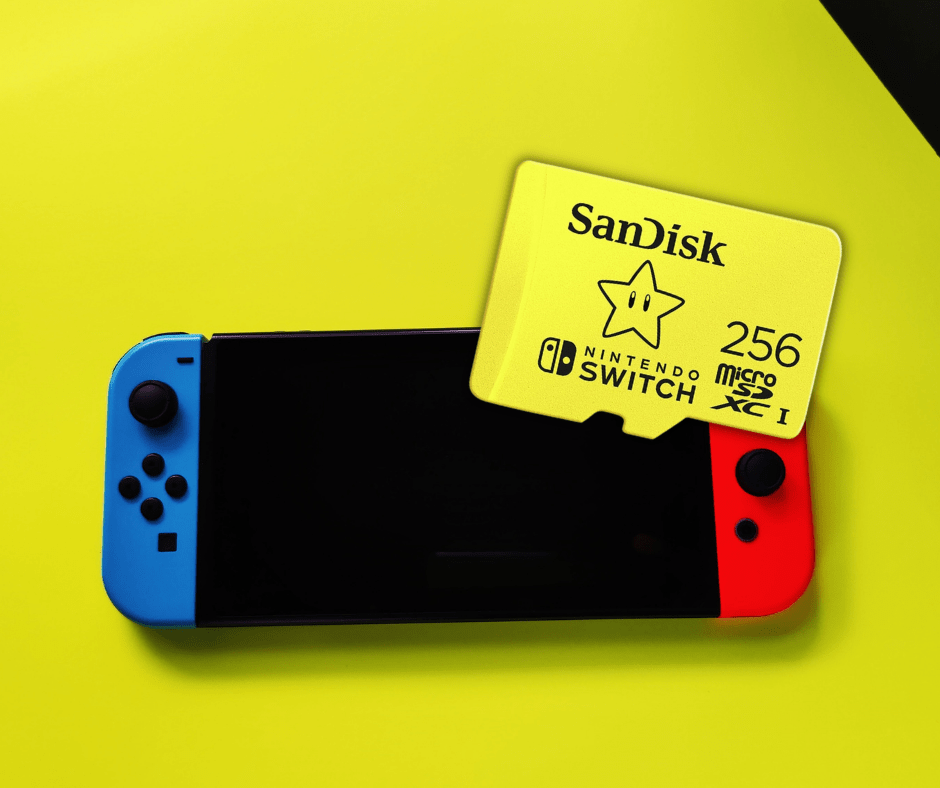 Cartão de memória Nintendo Switch