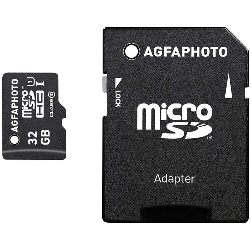 Cartão de memória AgfaPhoto MicroSDHC AgfaPhoto MicroSDHC cartão de memória