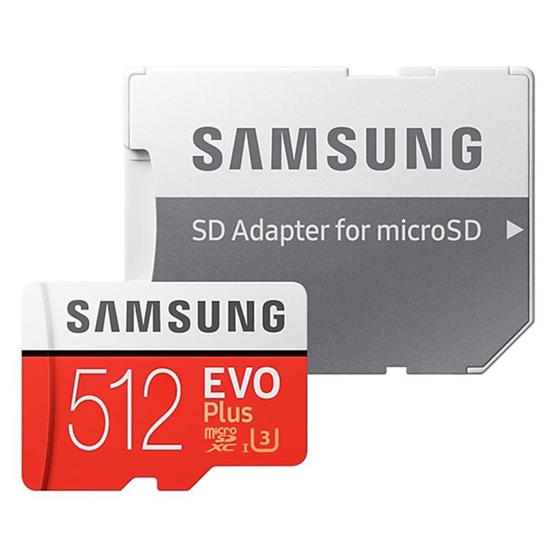 Cartão de memória Samsung Evo Plus 512GB