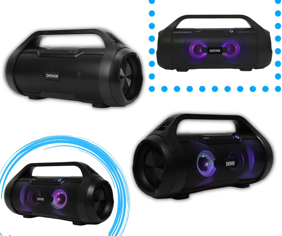 Coluna Denver BTG-615 Coluna Bluetooth Denver BTG-615