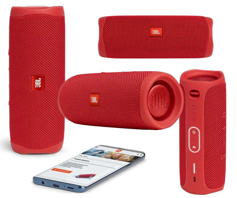 JBL Flip 5 Alto-falante Bluetooth impermeável JBL Flip 5