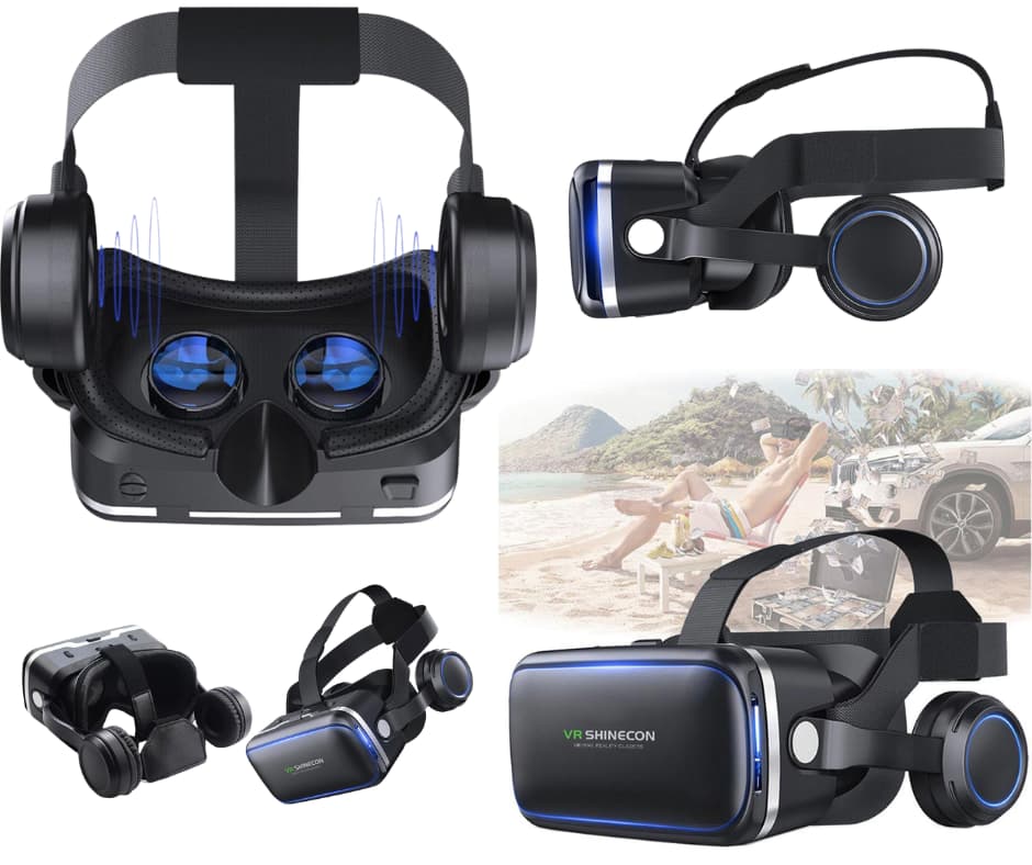 Óculos VR Shinecon 6 Generation G04E 3D
