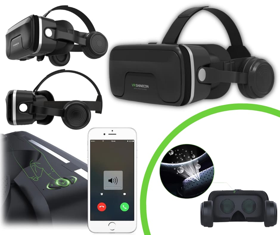 Headset VR para Smartphone Shinecon G04EA