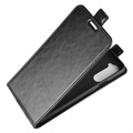 Bolsa Flip Vertical para OnePlus Nord - Preto