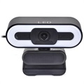 Webcam Full HD 1080p com Microfone e Luz de Preenchimento A55