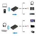 Transmissor e Recetor de Áudio Bluetooth YPF-03 2-em-1