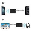 Adaptador de Áudio 3.5mm Sem Fios / Transmissor Receptor Bluetooth 2 em 1 RX/TX