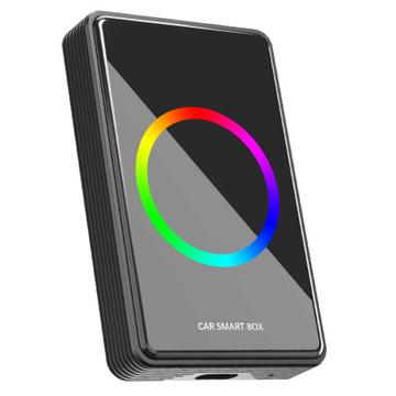 Caixa inteligente para automóvel 3 em 1 / CarPlay sem fios e Android Auto com espelhamento do ecrã