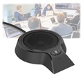 Microfone Omnidirecional 360 USB para Conferências & Reuniões com Botão Mute