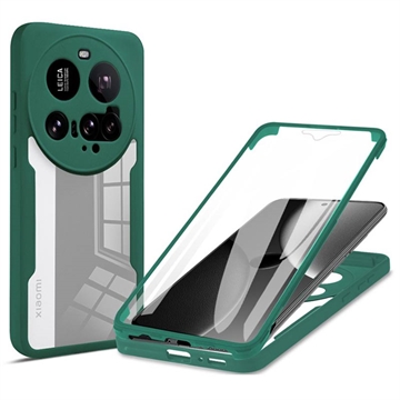 Capa 360 Série de Proteção Xiaomi 15 Ultra - Verde / Transluzente