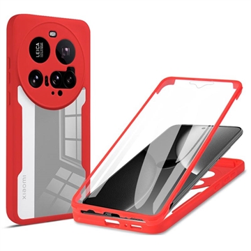Capa 360 Série de Proteção Xiaomi 15 Ultra - Vermelho / Transluzente