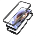 Capa 360 Série de Proteção para Motorola Moto G51 5G - Preto / Transparente