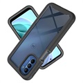 Capa 360 Série de Proteção para Motorola Moto G51 5G - Preto / Transparente