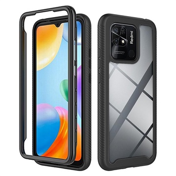 Capa 360 Protection Series Xiaomi Redmi 10C - Preto / Transparente
