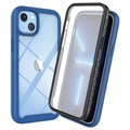 Capa 360 Série de Proteção iPhone 14 - Azul / Transparente