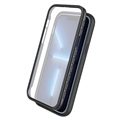Capa 360 Série de Proteção para iPhone 14 Max - Preto / Transparente