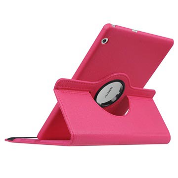 Bolsa Rotary Folio para Huawei MediaPad T3 10 - rosa choque