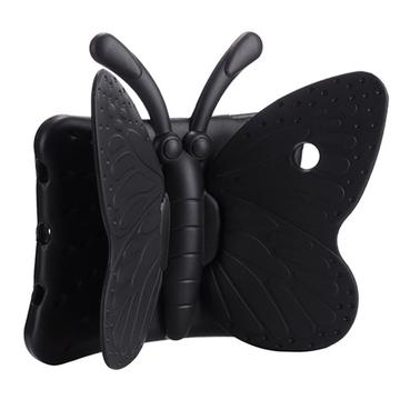 3D Butterfly Kids Capa para telemóvel com suporte em EVA à prova de choque para iPad Pro 9.7 / Air 2 / Air - Preto