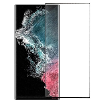 Protector de Ecrã 3MK HardGlass Max para Samsung Galaxy S23 Ultra 5G - Preto