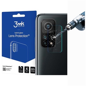 Protector para Lente de Câmara 3MK Hybrid para Xiaomi 11T/11T Pro - 4 Unidades