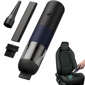 Aspirador sem fios 4000PA para automóvel / Aspirador de pó com baixo ruído - Preto