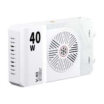 Luz de preenchimento LED portátil de 40W RGB a cores para fotografia e transmissão em direto