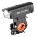 Luz de bicicleta de 4200mAh Lanterna potente recarregável por USB Luz de bicicleta de 1300LM (Certificação CE) - Preto
