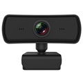Webcam com Foco Automático Autofoco 4MP HD - 1080P, 30FPS - Preta