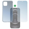 Conjunto de Protecção 4smarts 360 para iPhone 12 Pro Max - Transparente