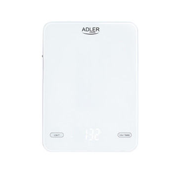 Balança de cozinha Adler AD 3177w 10kg com carregamento USB