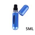 Mini Frasco Portátil de Spray de Perfume - 5ml - Azul
