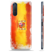 Capa de TPU - Sony Xperia 5 II - Bandeira Espanhola