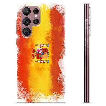 Capa de TPU - Samsung Galaxy S22 Ultra 5G - Bandeira Espanhola