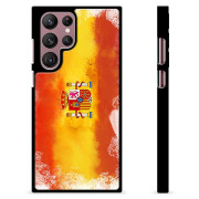 Capa Protetora - Samsung Galaxy S22 Ultra 5G  - Bandeira Espanhola