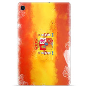 Capa de TPU - Samsung Galaxy Tab S6 Lite - Bandeira Espanhola