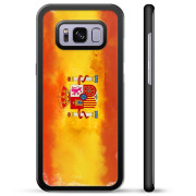 Capa Protetora - Samsung Galaxy S8+  - Bandeira Espanhola