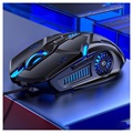 Rato de Gaming 6D 4-Velocidades DPI RGB G5 - Preto