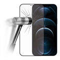 Protector de Ecrã de Vidro Temperado 9D para iPhone 12 Pro Max - Borda Preta