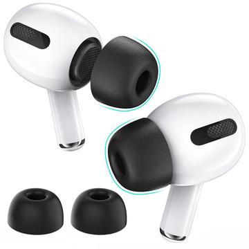 AHASTYLE WG28 1 par de tampas de auriculares para Apple AirPods Pro / Pro 2 Memory Foam Pontas de auriculares de substituição, tamanho: L