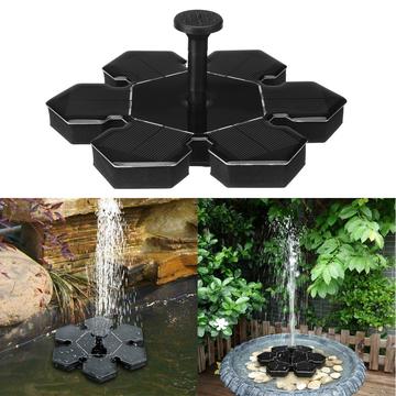 AS20A Mini Bomba de água para fonte movida a energia solar Decoração de tanques de peixes flutuantes para jardim