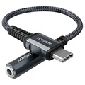 Adaptador Áudio USB-C / AUX 3.5mm Acefast C1-07 - Cinzento-Escuro