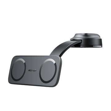 Suporte magnético duplo para automóvel Acefast D60 - Suporte para painel de instrumentos - Preto