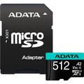 Cartão de memória microSDXC Adata Premier Pro AUSDX512GUI3V30SA2-RA1 - 512GB