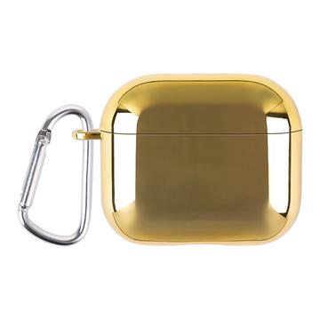 Capa de plástico galvanizado para AirPods 4 - Ouro